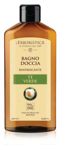 bad- en douchegel 400 ml vegan transparant