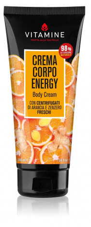 bodylotion Energy 200 ml vegan oranje