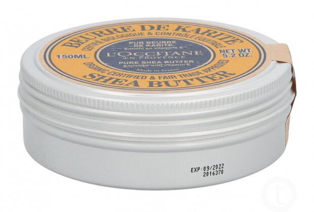 bodybutter Shea butter 150 ml wit