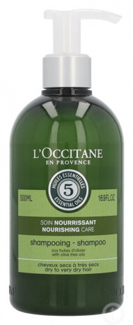 shampoo Nourishing Care 500 ml olijven transparant