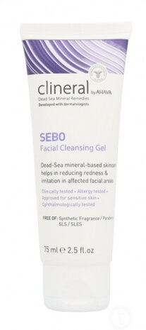 gezichtreinigingsgel Sebo 75 ml transparant