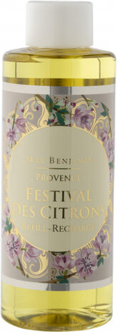 navulling geurstokjes Festival Des Citrons 150 ml