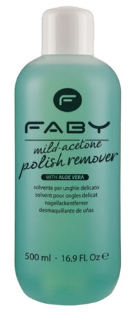 nagellakremover Mild dames 500 ml vegan transparant
