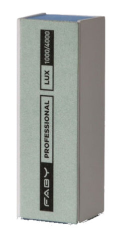 polijstvijl Lux dames 1000/4000 grit vegan wit/groen