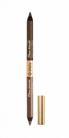 oogpotlood Duo Pencil matte/metallic bruin