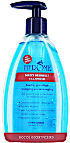 handgel Direct Desinfect Double Active 200 ml blauw