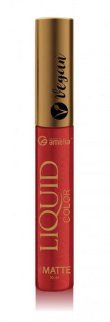 lipgloss Mat Vegan Seduce dames 10 ml rood