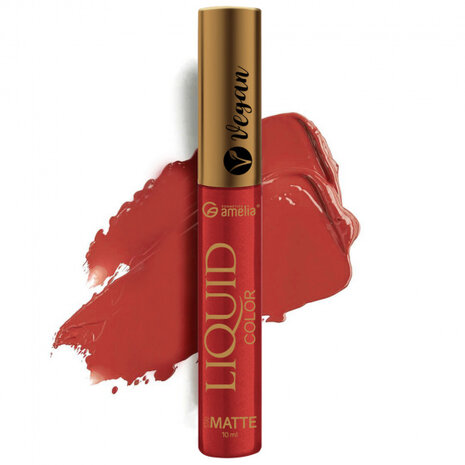 lipgloss Mat Vegan Seduce dames 10 ml rood