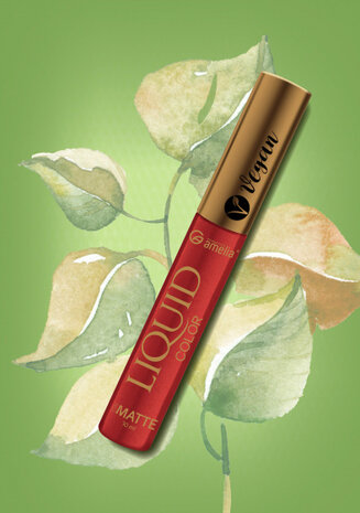lipgloss Mat Vegan Seduce dames 10 ml rood