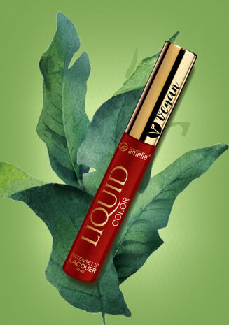 lipgloss Vegan Maple dames 10 ml rood