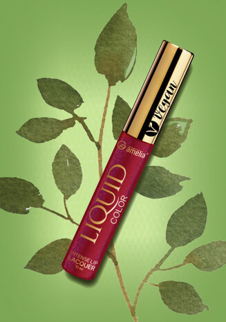 lipgloss Vegan Sunset dames 10 ml rood