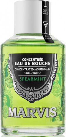 mondwater Spearmint 120 ml groen