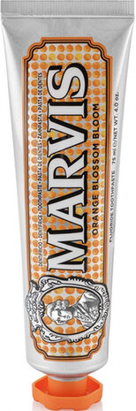 tandpasta Orange Blossom Bloom 75 ml zilver/oranje