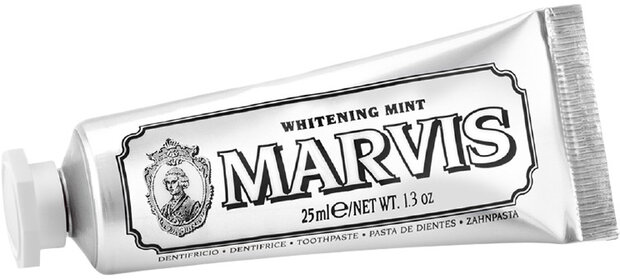 tandpasta Whitening Mint 25 ml zilver
