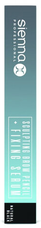 wenkbrauwpotlood- en Fixing Serum dames zwart