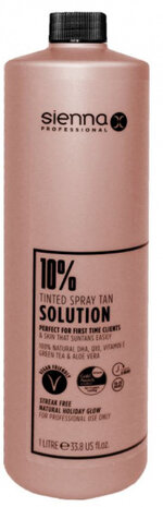 zelfbruiner Tanning Liquid 10% 1 liter vegan bruin