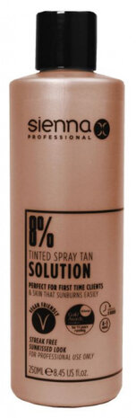 zelfbruiner Tanning Liquid 8% 250 ml vegan bruin