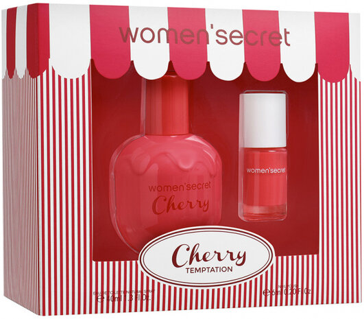 cadeauset Cherry Temptation dames 50 ml 2-delig