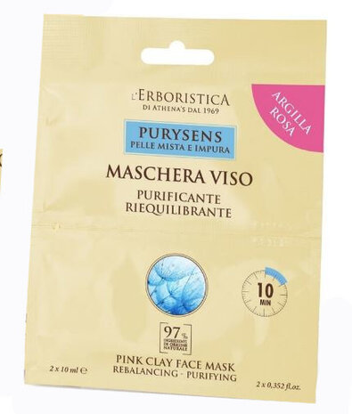 kleimasker Pink dames 20 ml roze vegan 2 stuks