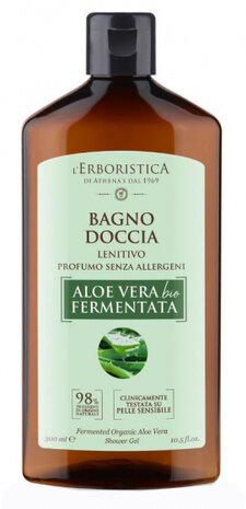 douchegel Fermented Organic 300 ml vegan bruin