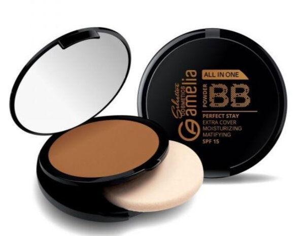 gezichtspoeder Golden AS3004 SPF15 bruin