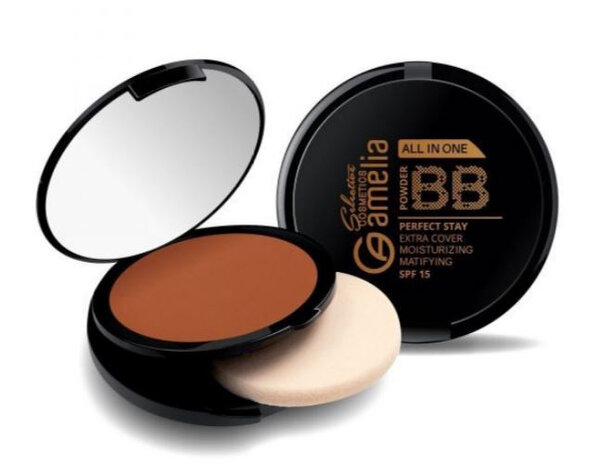 gezichtspoeder Deep Tan AS3006 SPF15 bruin