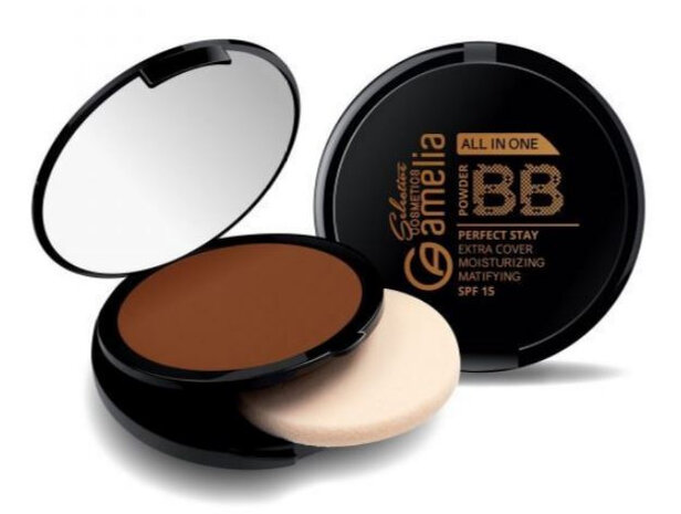 gezichtspoeder Deep AS3007 SPF15 bruin
