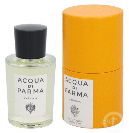 eau de cologne Colonia 50 ml glas lichtgeel