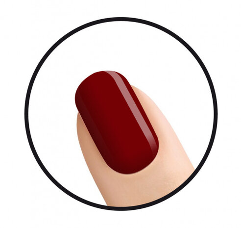 nagellak Pro dames 18 ml bordeauxrood