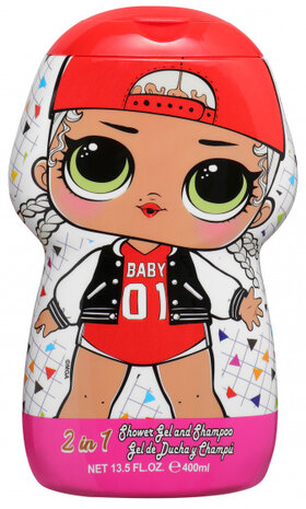 douchegel en shampoo 2D LOL meisjes 400 ml