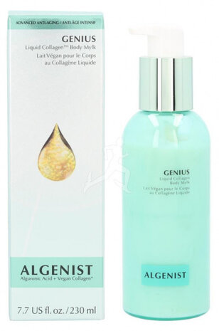 bodymelk Genius Liquid Collagen dames 230 ml wit vegan
