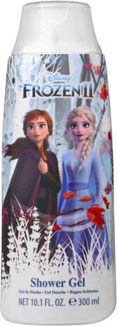 douchegel Frozen II meisjes ijsblauw/wit 300 ml