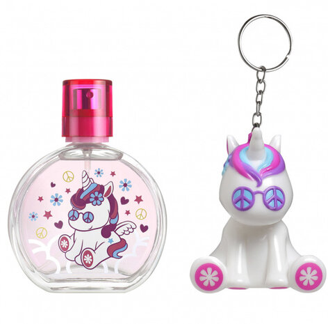 cadeauset Eau My Unicorn meisjes roze/wit 50 ml 2-delig