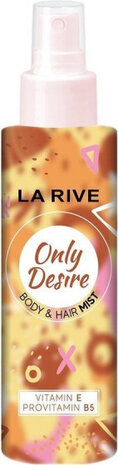 body en hair mist Only Desire dames 200 ml goud