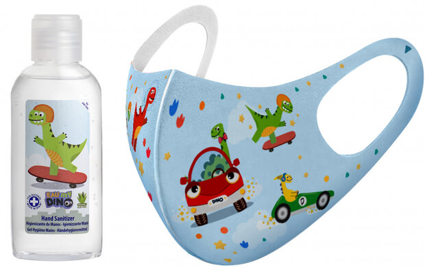 desinfectiehandgel Eau My Dino jongens 100 ml 2-delig