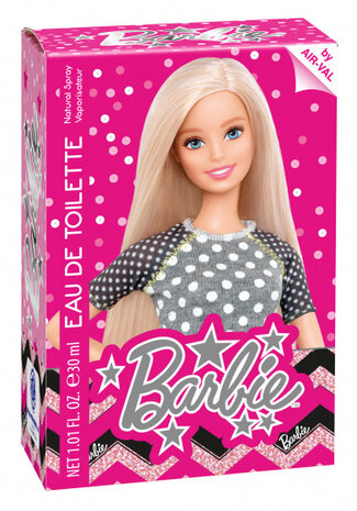 eau de toilette Barbie meisjes 30 ml roze