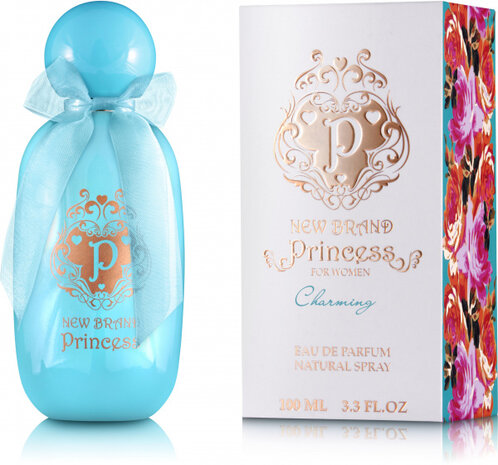 eau de parfum Princess Charming lichtblauw 100 ml