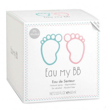 eau de senteur eau my BB junior 60 ml wit