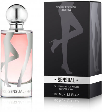 eau de parfum Sensual dames lichtroze/zwart 100 ml