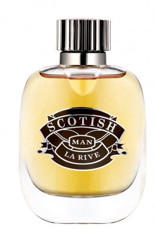 eau de toilette Scotish heren 90 ml rood