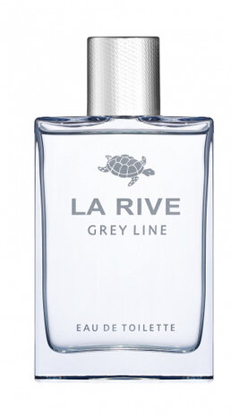 eau de toilette Grey Line heren 90 ml zwart