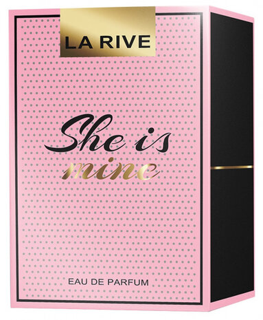 eau de parfum She is Mine dames 90 ml roze