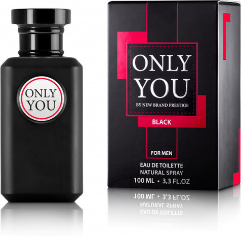 eau de toilette Only You heren zwart/rood 100 ml