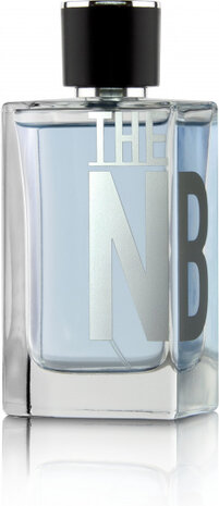 eau de toilette The NB heren lichtblauw/zilver 100 ml