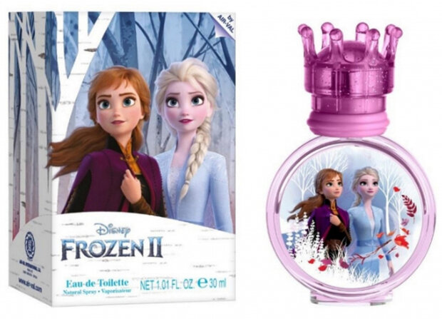 eau de toilette Frozen meisjes 30 ml roze/blauw