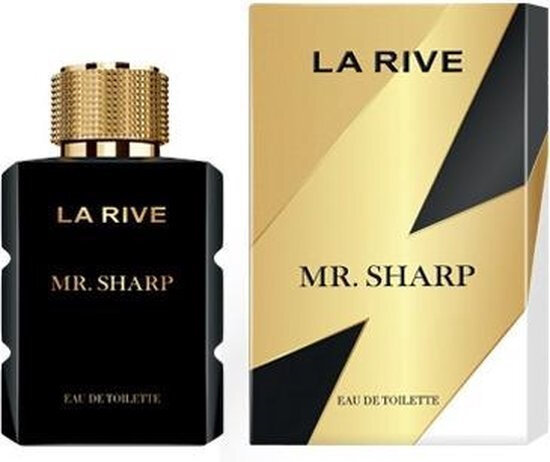 eau de toilette Mr. Sharp 100 ml goud/zwart