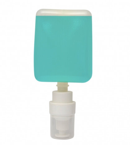 handzeep Euro foam 1000 ml blauw 6 stuks