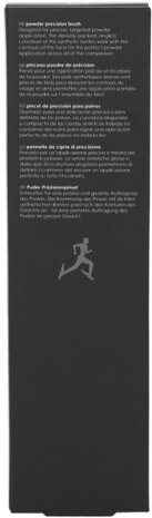 poederkwast Powder Precision 15 cm synthetisch zwart