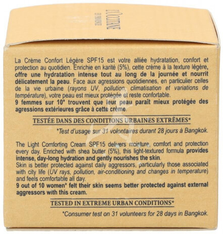 dag- en nachtcr&egrave;me Shea SPF 15 50 ml wit