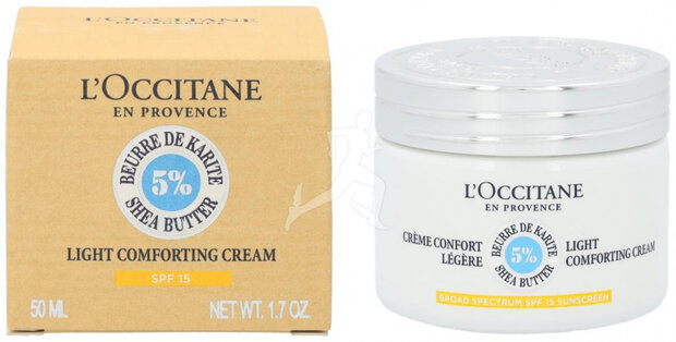 dag- en nachtcr&egrave;me Shea SPF 15 50 ml wit